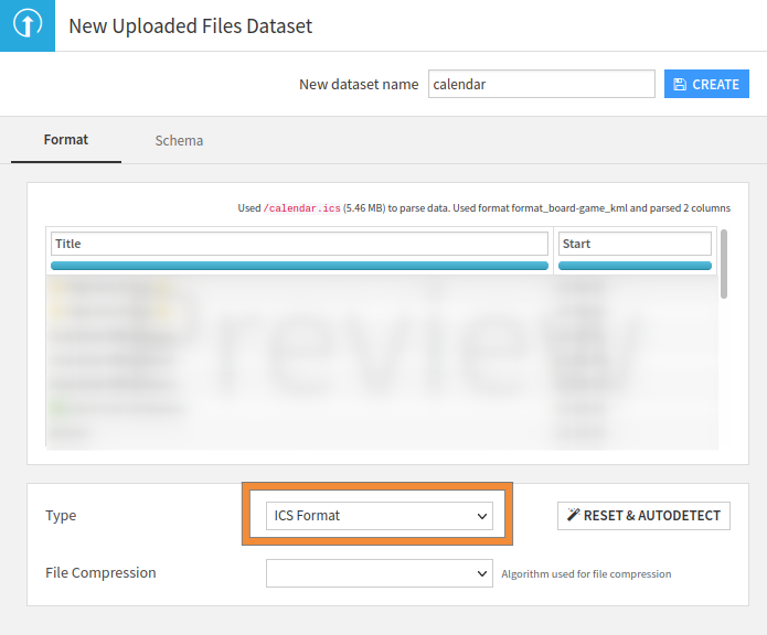 File format integration.