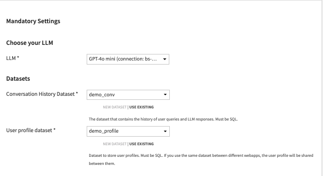 MandatoryConfig