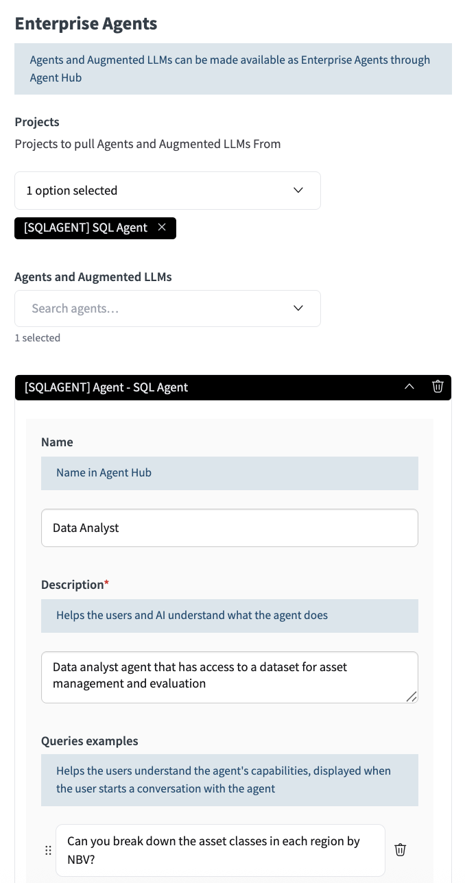 AgentHubEnterpriseAgents