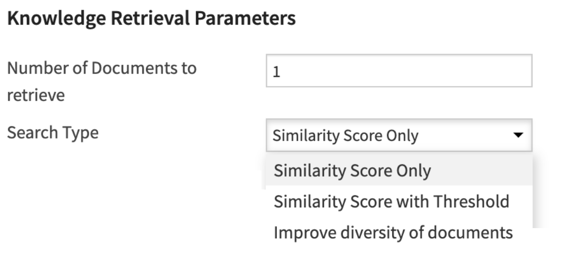 KnowledgeBankRetrievalSettings