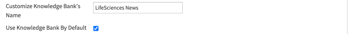 KnowledgeBankSettings