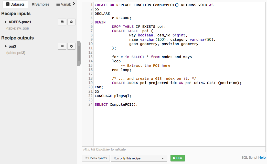 sql-recipes-dataiku-dss-12-documentation